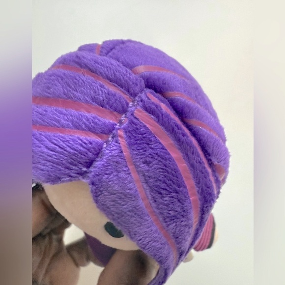 Disney Hallmark Descendants Mal Plush with Purple Hair - Picture 7 of 8